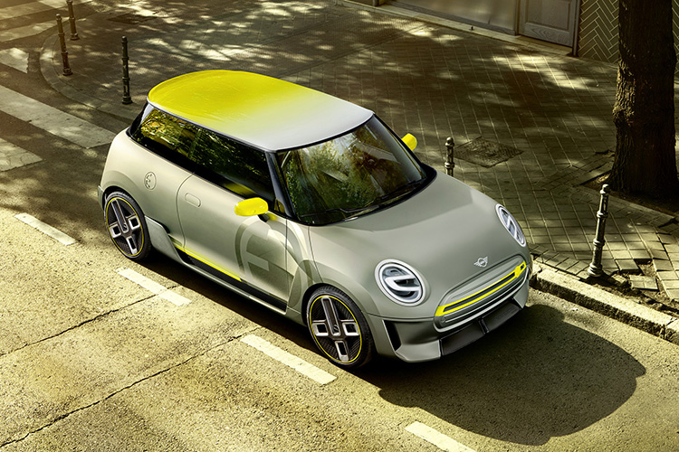 MINI Cooper electric prototype