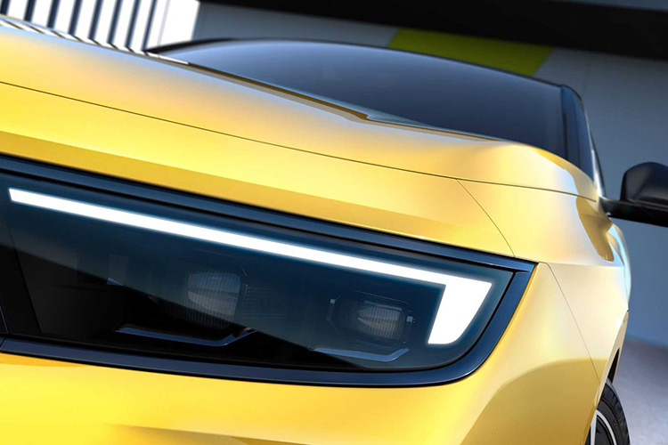 новая Opel Astra тизер
