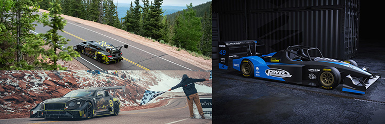 Bentley Continental GT3 Pikes Peak, Wolf GB08 TSC-LT 2018 pikes peak