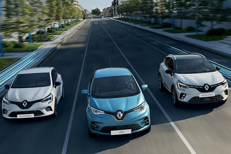 Renault электрические автомобили