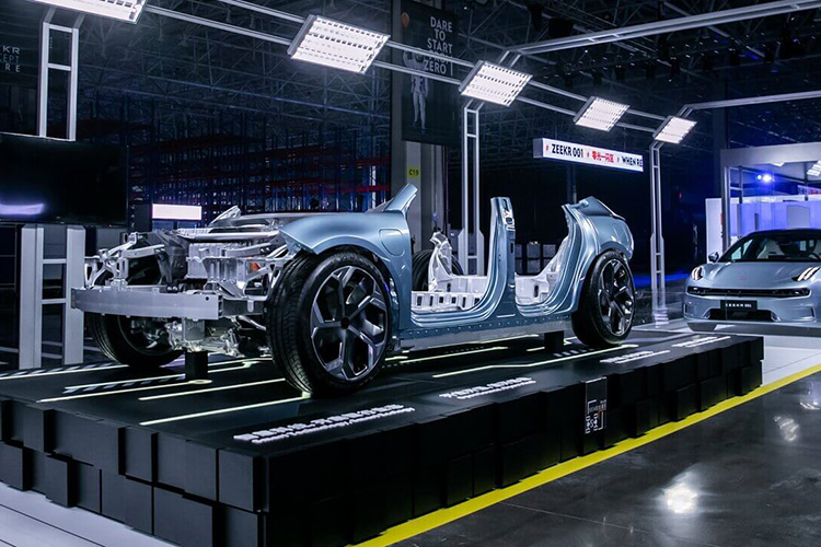 Zeekr 001 платформа SEA1