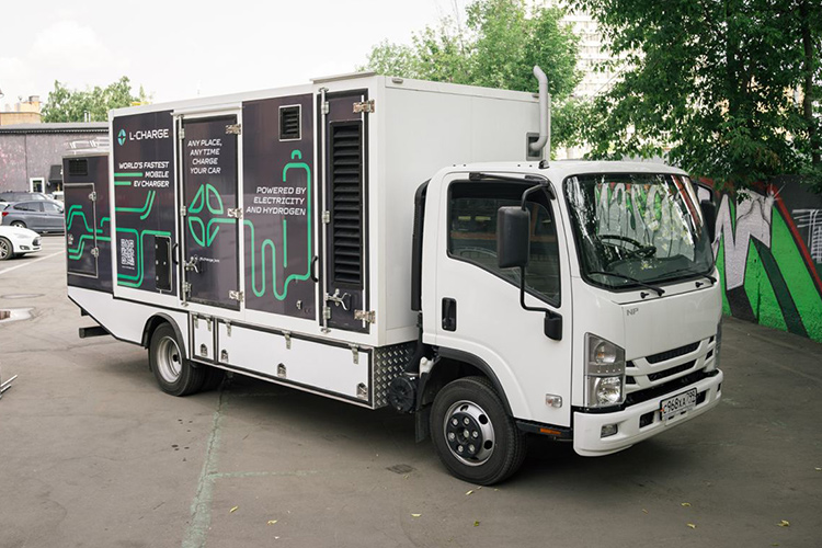 L-Charge мобильная зарядка для электромобилей