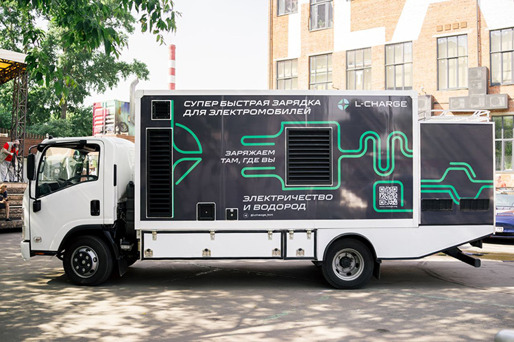 L-Charge мобильная зарядка для электромобилей в Москве