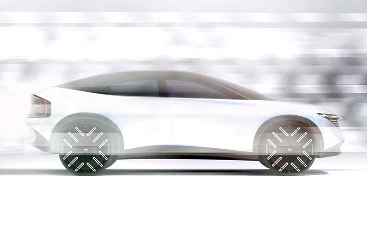 Nissan новый электрический кроссовер тизер