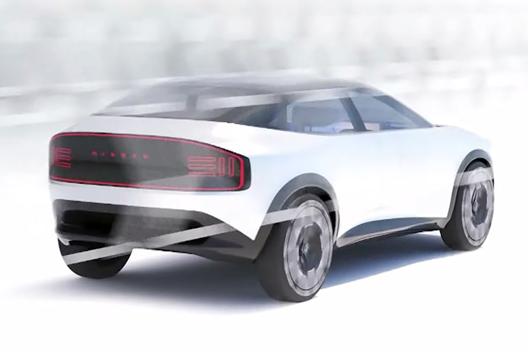 Nissan новый электрический кроссовер тизер