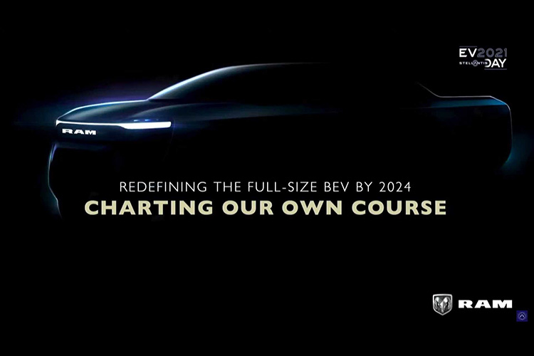 электропикап RAM тизер