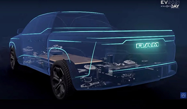 RAM EV Pickup тизер