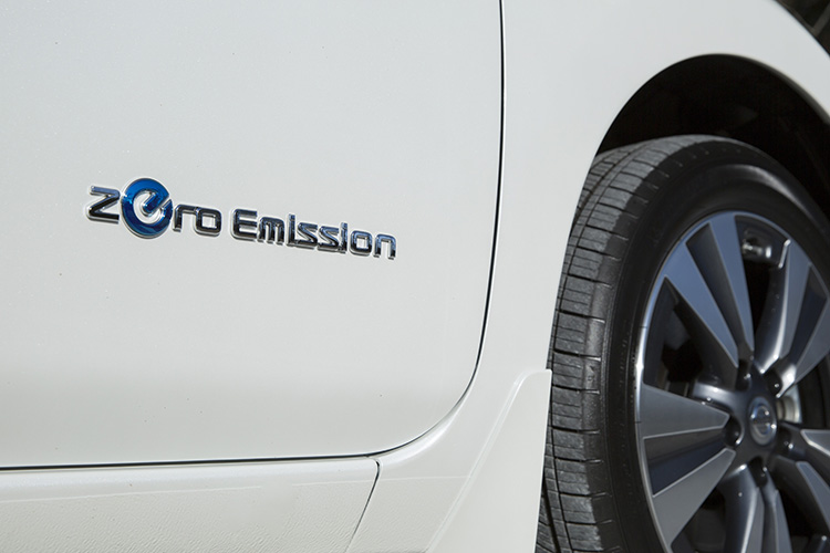 nissan leaf zero emission