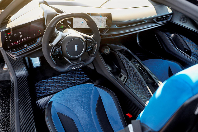 Pininfarina Battista интерьер