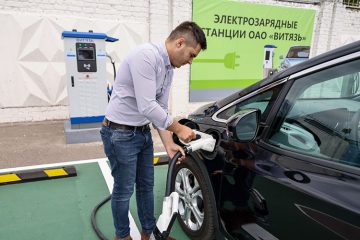 ОАО Витязь планирует создать и развивать собственную сеть электрозарядных станций