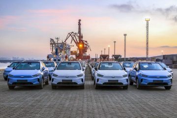 Geely отправила в Беларусь первую партию электромобилей Geometry C