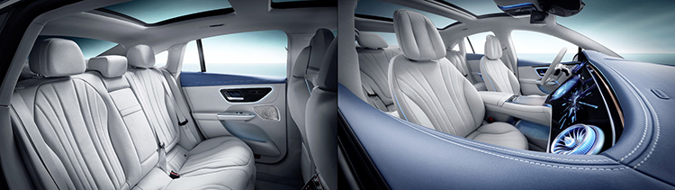 Mercedes-Benz EQE интерьер