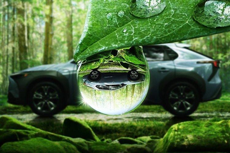 Subaru Solterra тизер