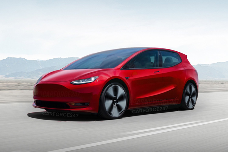 Tesla Model Q рендер