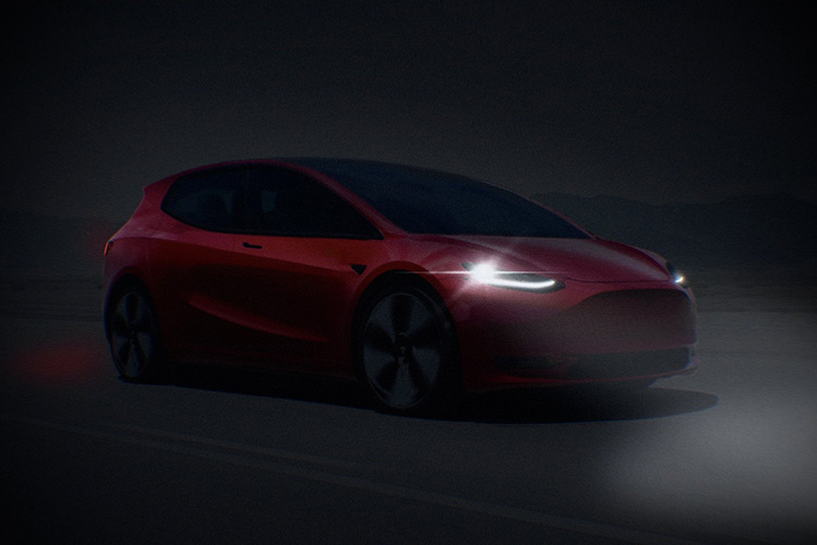 Tesla Model Q рендер