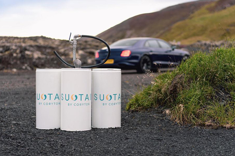 Bentley Flying Spur Hybrid биотопливо производства Coryton Advanced Fuels