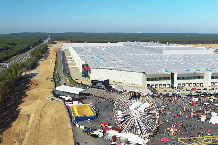 Tesla открыла завод в Берлине Gigafactory Berlin