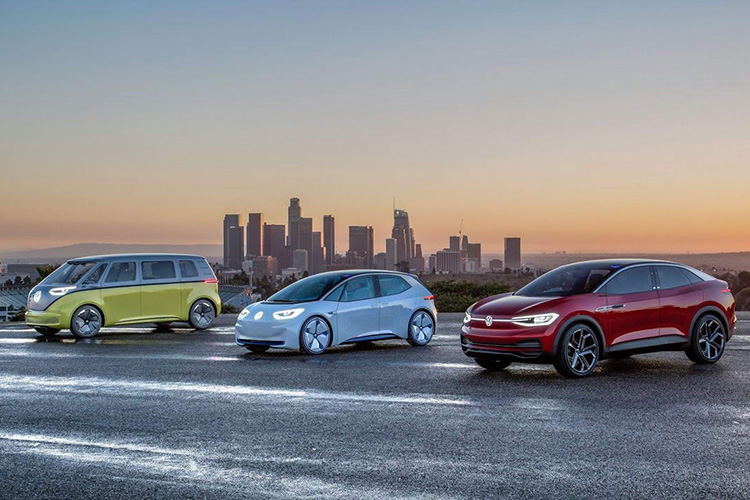 Volkswagen электромобили