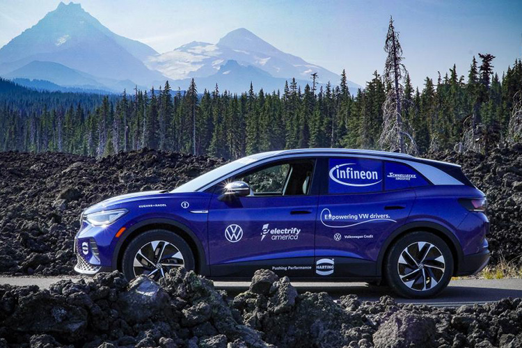 Volkswagen ID.4 установил рекорд Гиннесса по дальности поездки