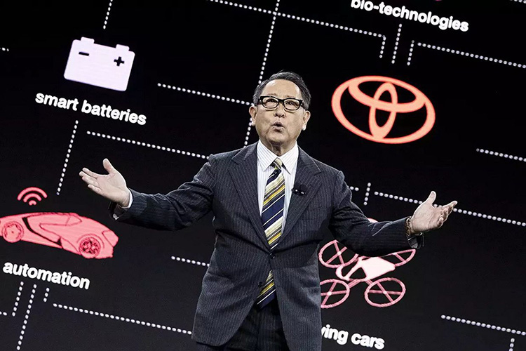 Акио Тойода президент Toyota
