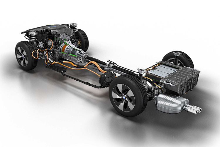 BMW plug-in hybrid system