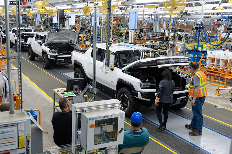 открытие нового завода General Мotors Factory ZERO