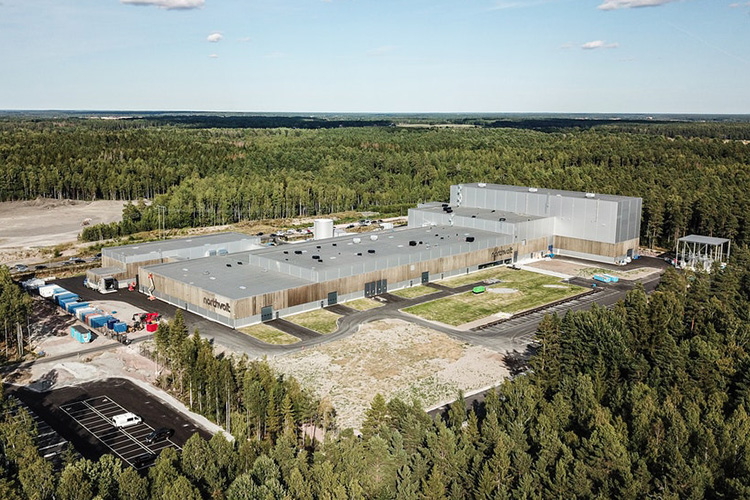 Northvolt Labs Вестерос Швеция