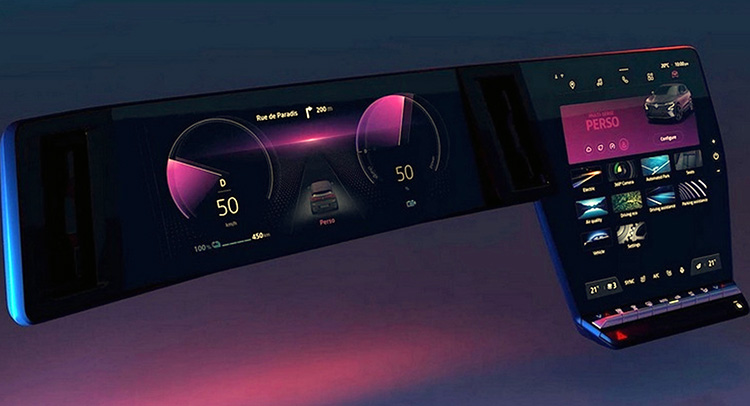 Renault Megane E-Tech Electric LG Electronics In-Vehicle Infotainment