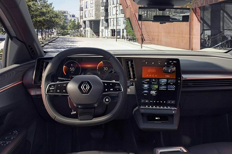 Renault Megane E-Tech Electric LG Electronics In-Vehicle Infotainment
