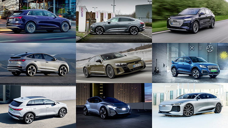 Audi все модели e-tron