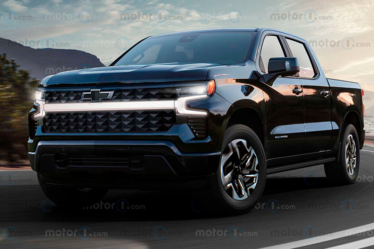 Рендер Chevrolet Silverado EV