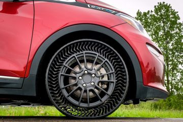 безвоздушные шины Michelin Uptis на Chevrolet Bolt