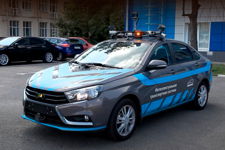 Lada Vesta автопилот научный центр НАМИ