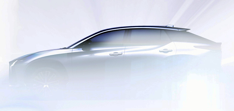Lexus RZ тизер