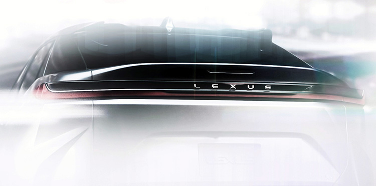 Lexus RZ тизер