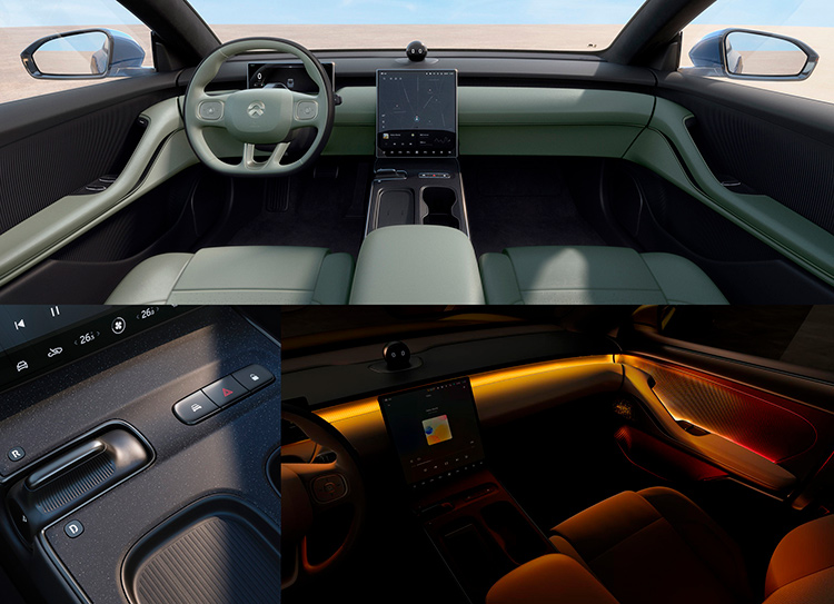 Nio ET5 интерьер