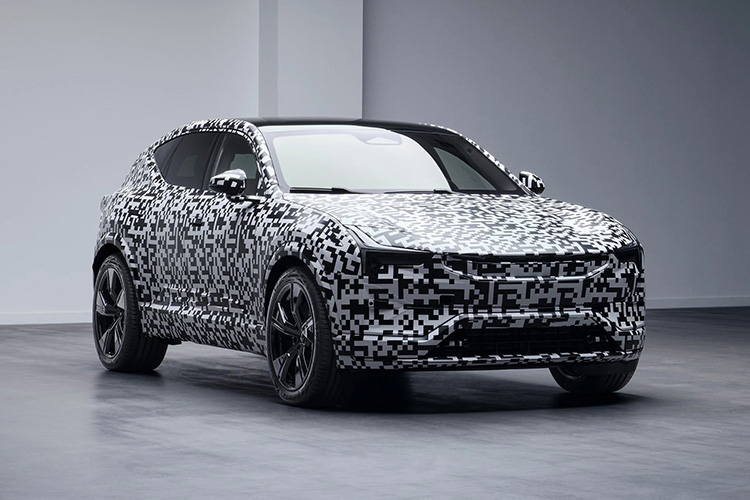 Polestar 3 тизер в камуфляже