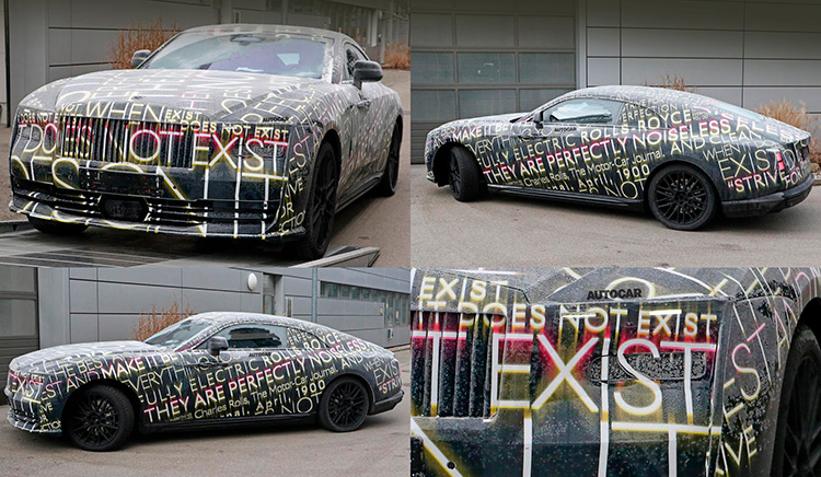 Rolls-Royce Spectre дорожные тесты