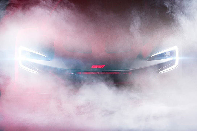Subaru STI E-RA концепт тизер