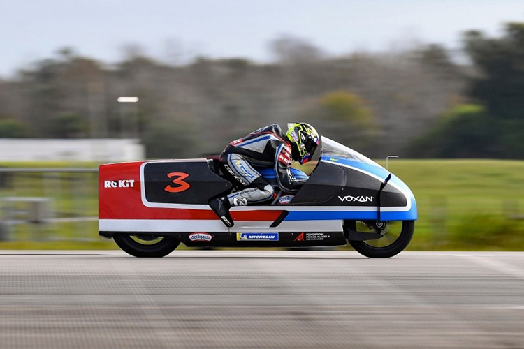 Voxan Wattman установил новый рекорд скорости