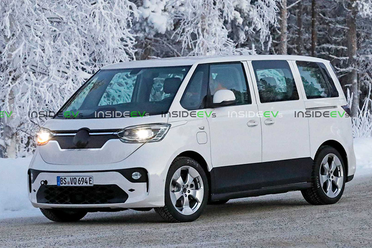 Volkswagen ID.Buzz в камуфляже