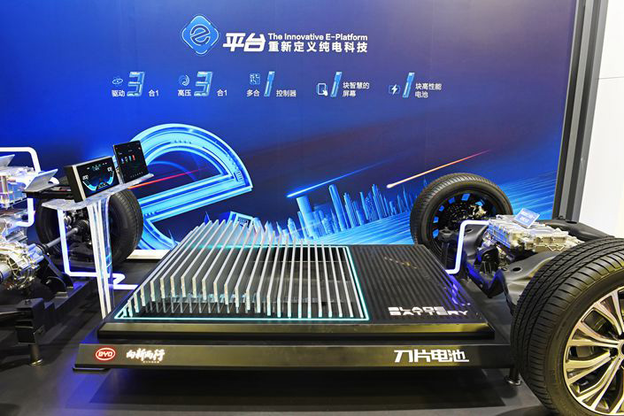 литий-железо-фосфатные батареи BYD Blade