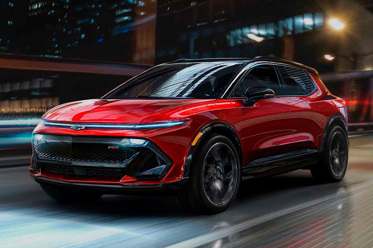 Chevrolet Equinox EV RX тизер