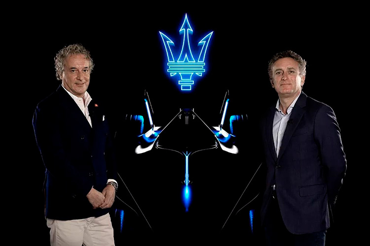 Давиде Граццио Maserati и Алехандро Агаг