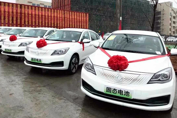 Dongfeng Aeolus E70 с твердотельными аккумуляторами
