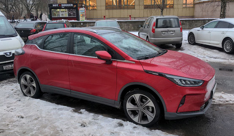 Geely Geometry C в Беларуси