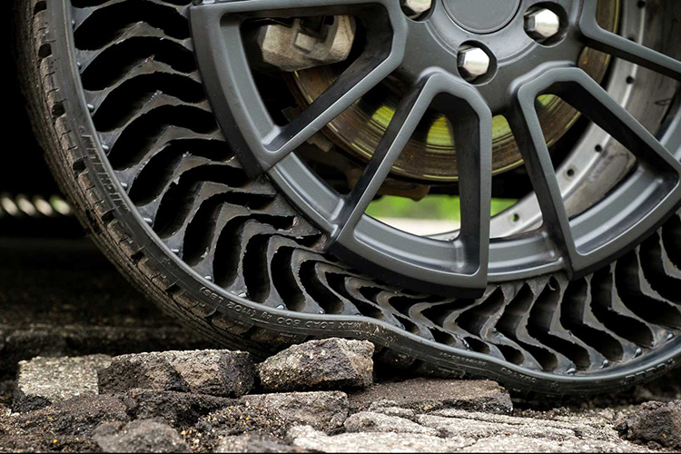 безвоздушные шины Michelin Uptis