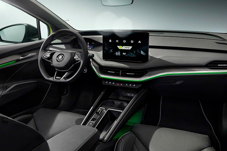 Skoda Enyaq Coupe RS iV интерьер