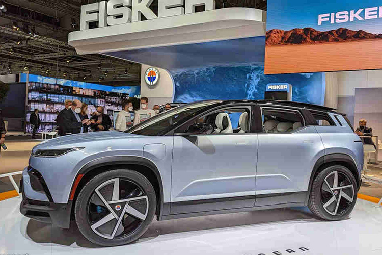 Fisker Ocean на Всемирном мобильном конгрессе в Барселоне 2022