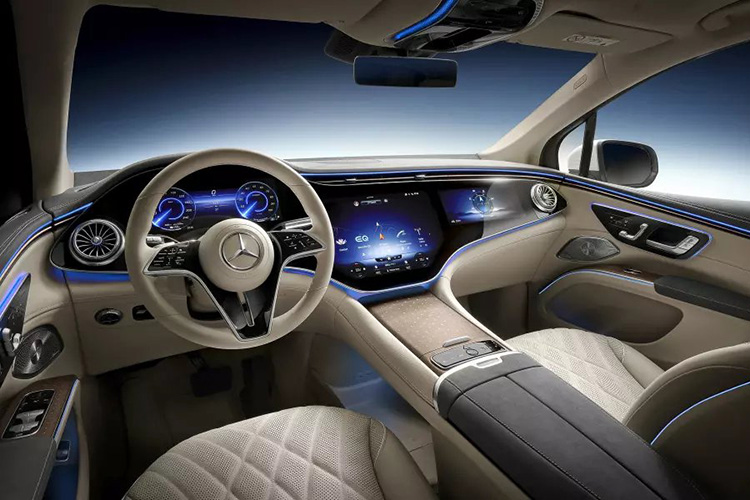 Mercedes-Benz EQS SUV интерьер